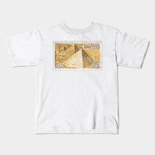 Egypt Aviation stamp 1981 Kids T-Shirt